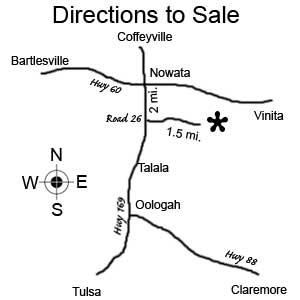 Map to Sale Location